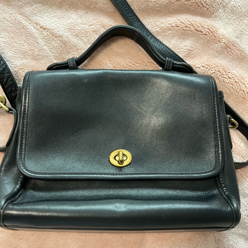 Vintage Coach Court Bag
